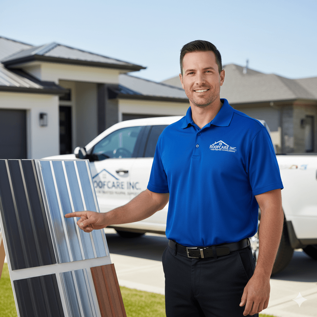 Professional metal roofing contractor carefully installing panels — avoiding common installation mistakes