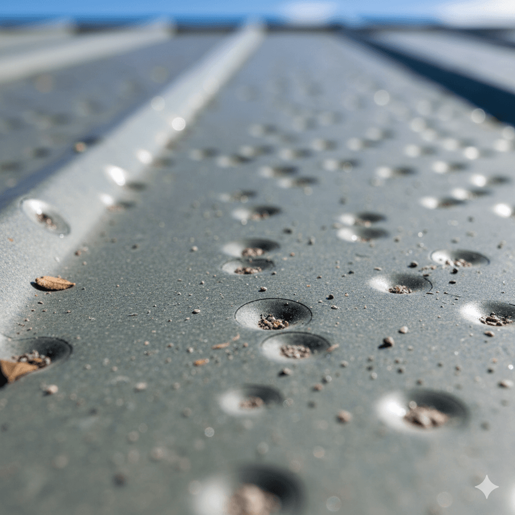 Hail damage roof repairs in Canberra ACT – Falcon Roofing