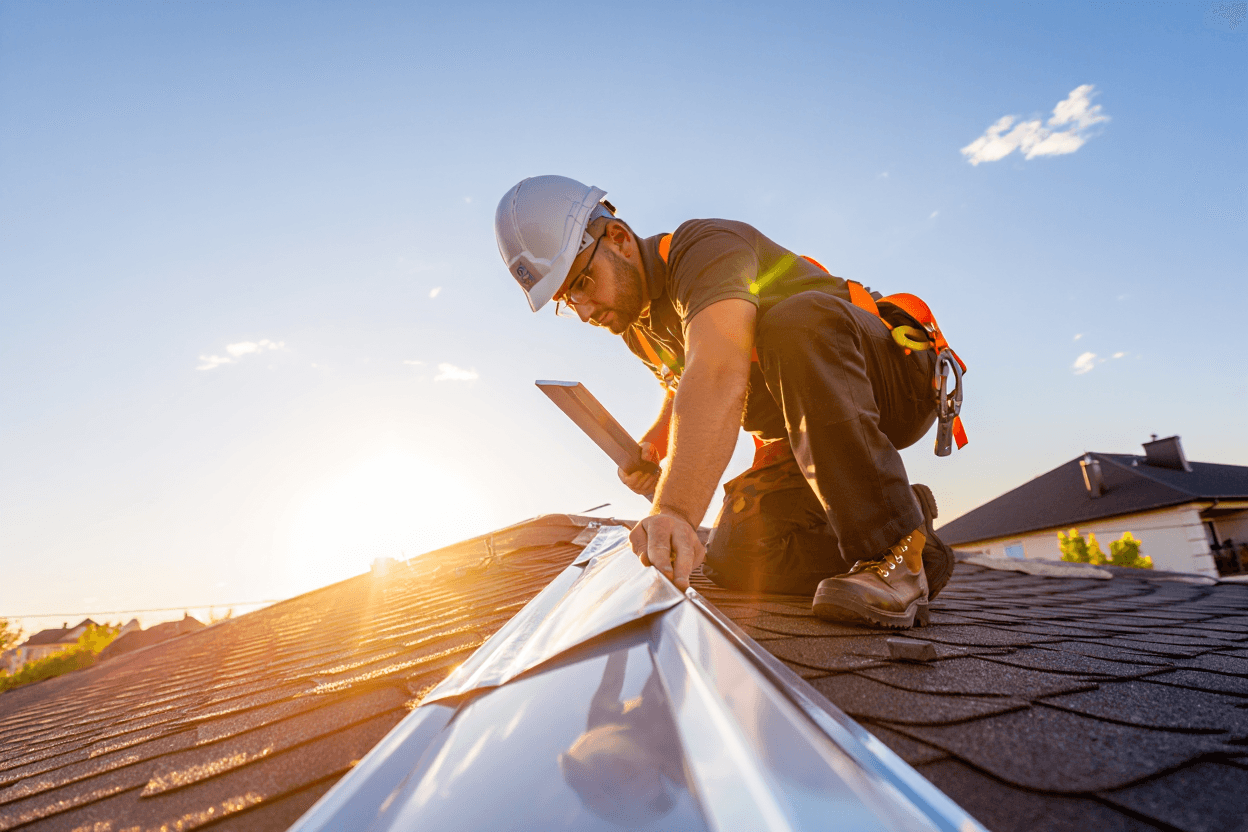 Metal flashing installation Canberra - professional roof leak prevention by Falcon Roofing