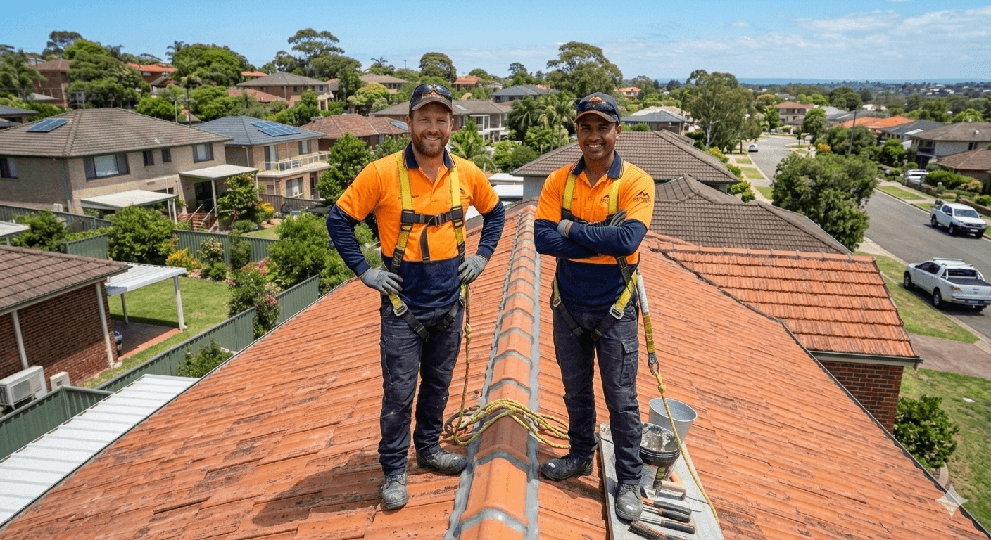 Why choose Falcon Roofing for rebedding and repointing Canberra