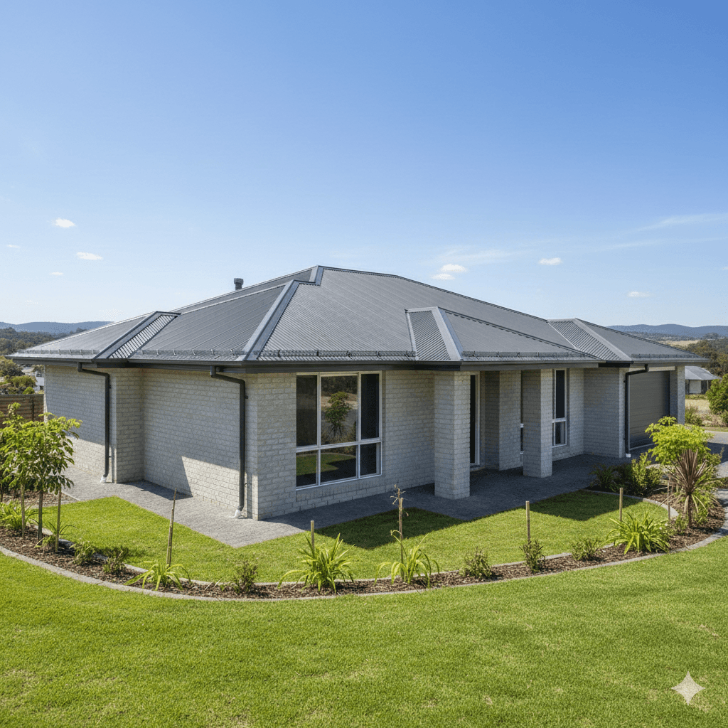 Quality gutter replacement completed on a Canberra home — protecting the property for decades