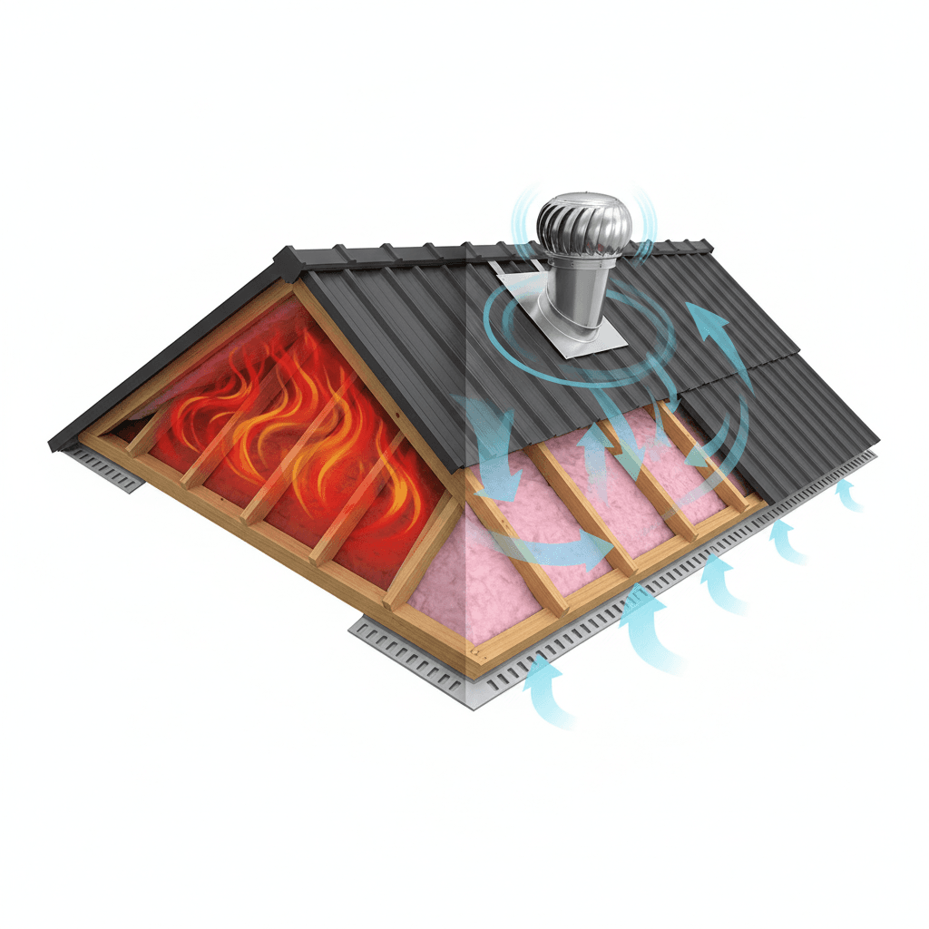 Roof vents for metal roofs Canberra ACT – Falcon Roofing