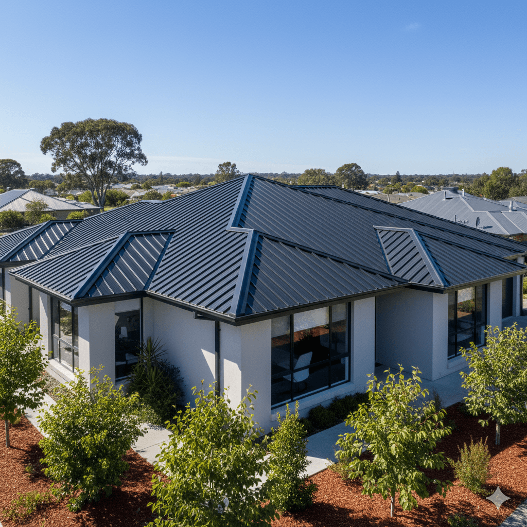 Colorbond roof restoration Canberra ACT – Falcon Roofing