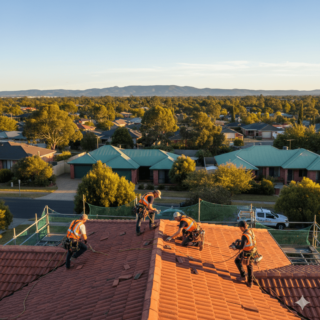 Roof restoration in Canberra ACT – Falcon Roofing